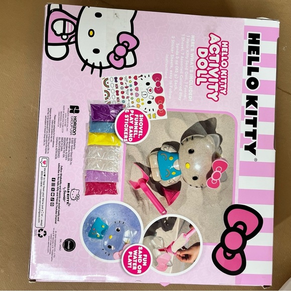 Hello kitty activity doll fill with sand - Picture 2 of 2